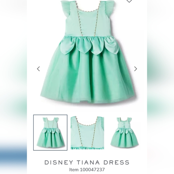 Janie and Jack Princess Tiana dress - Picture 3 of 3